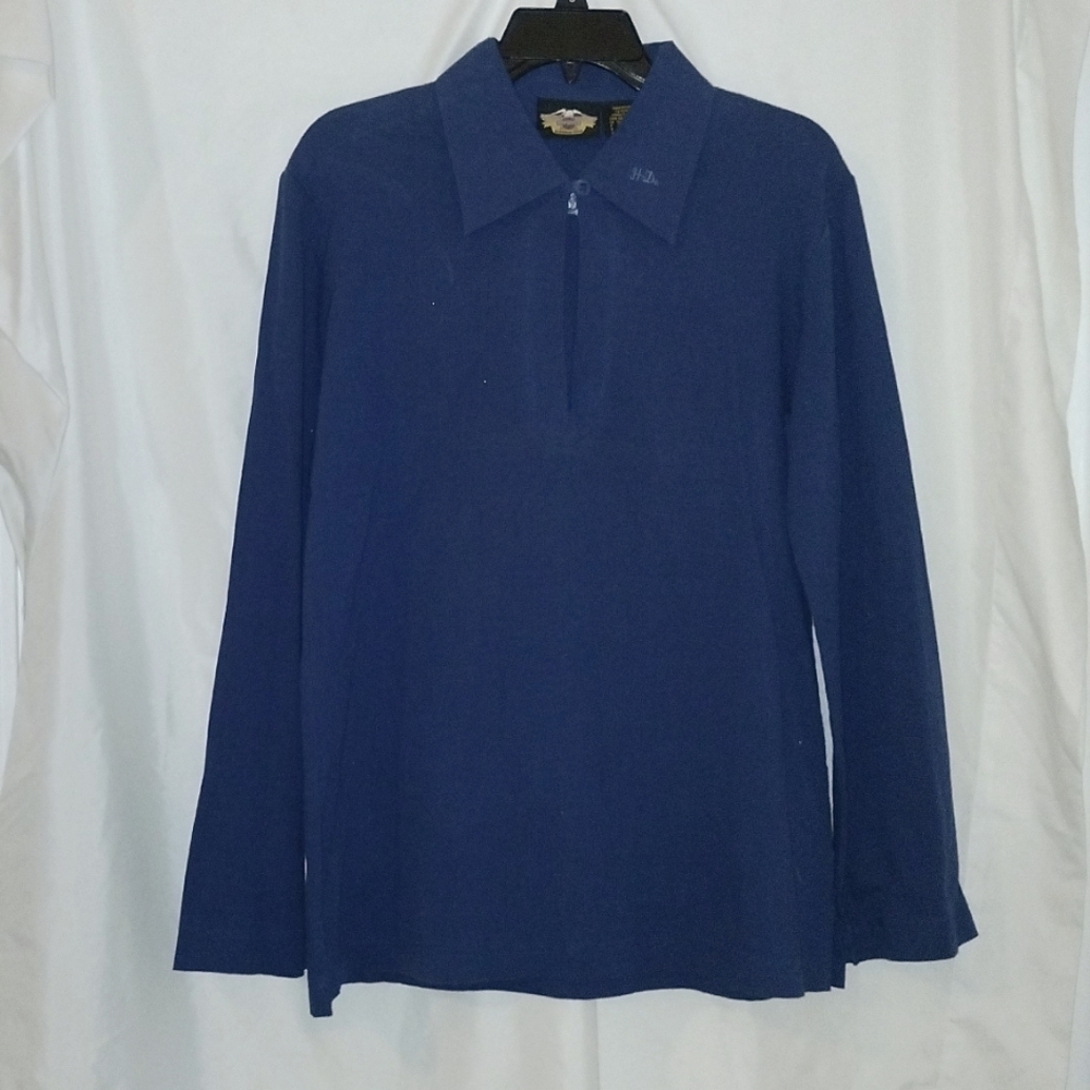 Long sleeved Harley-Davidson shirt. Women's size large. Like new